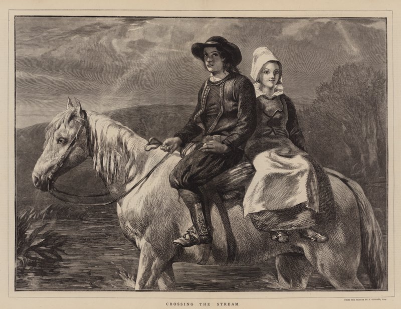 Virran ylittäminen tekijältä Frederick Goodall