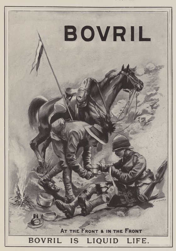 Mainos, Bovril tekijältä Frederick William Burton