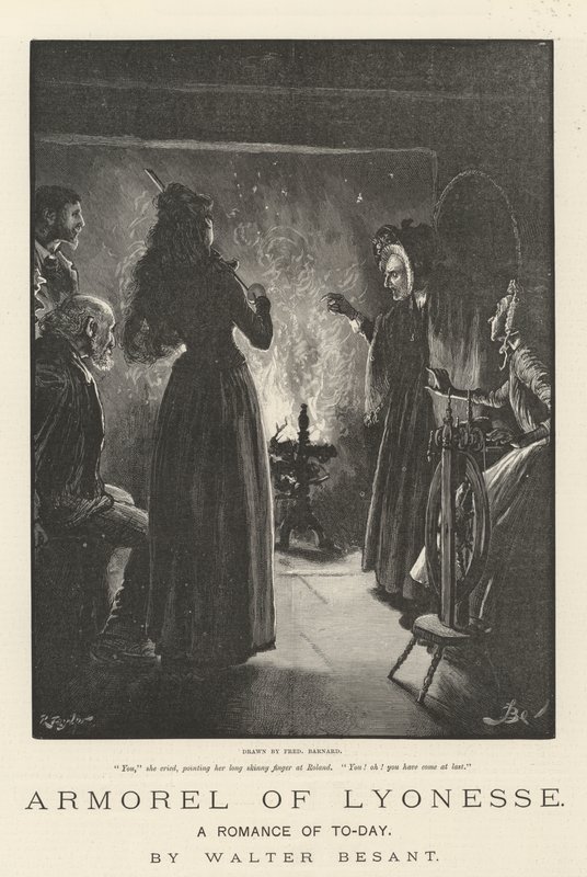 Armorel of Lyonesse, Tämän päivän romanssi, Walter Besant tekijältä Frederick Barnard