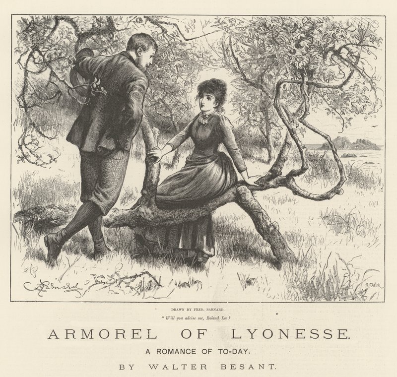 Armorel of Lyonesse, Tämän päivän romanssi, Walter Besant tekijältä Frederick Barnard