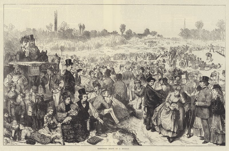 Hampstead Heath lomalla tekijältä Frederick Barnard