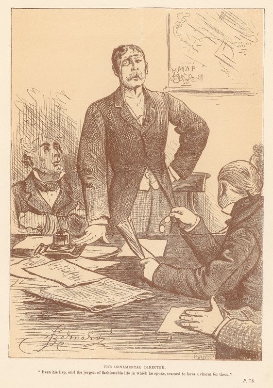 Koristeellinen johtaja tekijältä Frederick Barnard