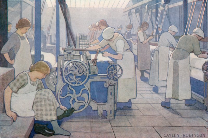 British Industries, Cotton tekijältä Frederick Cayley Robinson