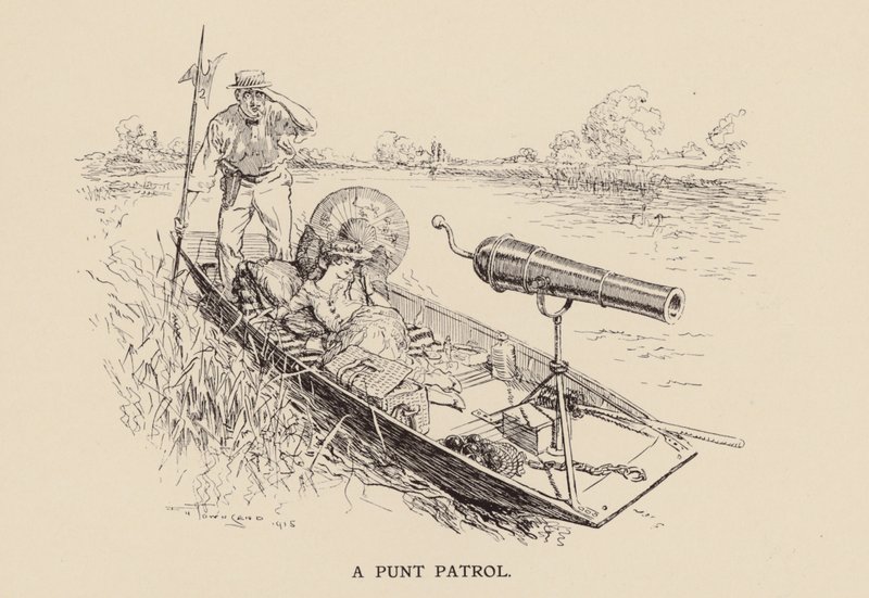 Punttipartio (litografia) tekijältä Frederick Henry Townsend