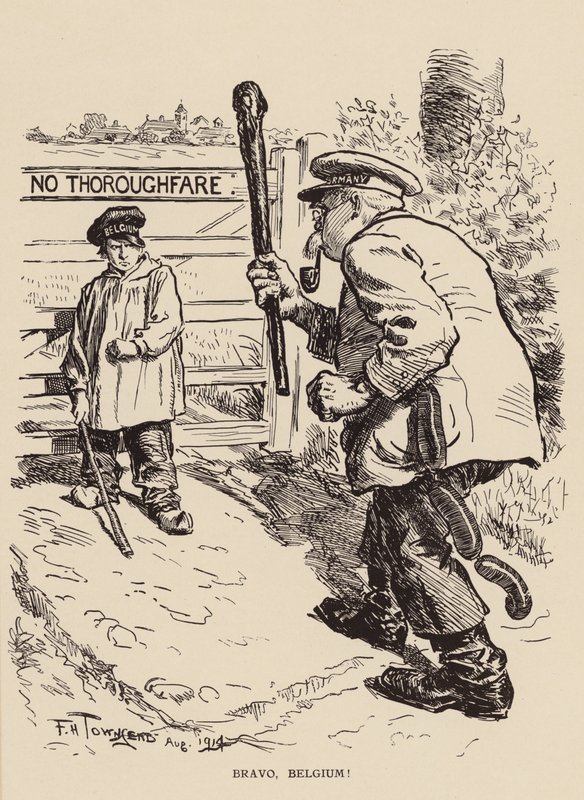 Bravo, Belgia! (litografia) tekijältä Frederick Henry Townsend