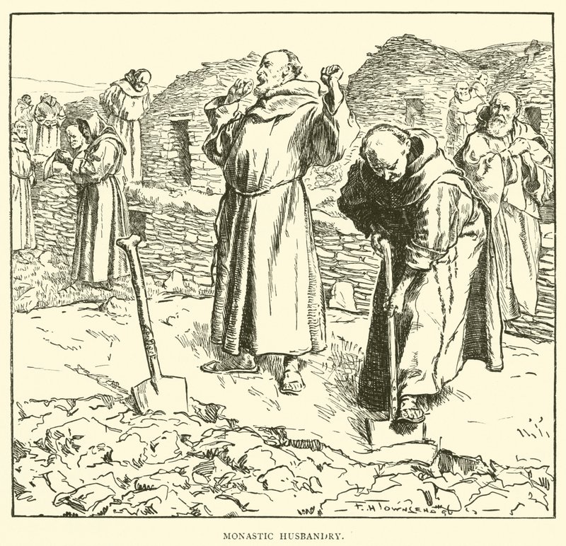 Luostarin karjanhoito tekijältä Frederick Henry Townsend
