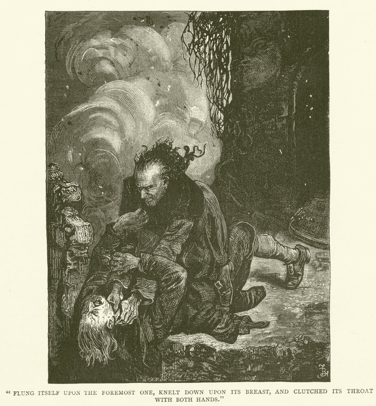 Kuvitus Barnaby Rudgelle tekijältä Frederick L. Bernard