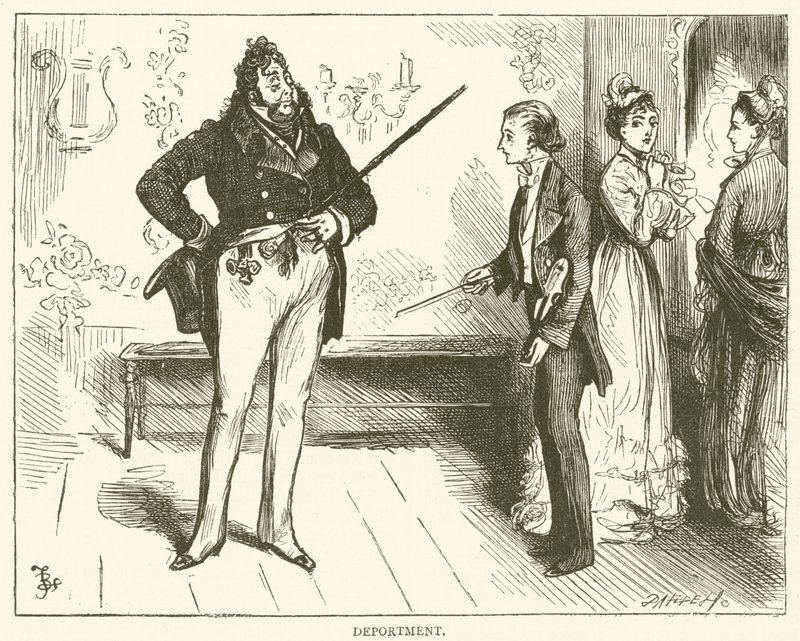 Kuvitus Bleak Housesta tekijältä Frederick L. Bernard