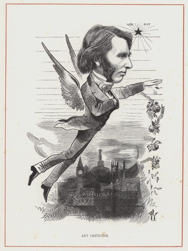 John Ruskin, taidekritiikki tekijältä Frederick Waddy