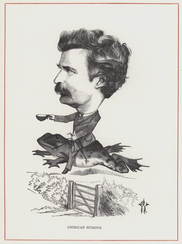 Mark Twain tekijältä Frederick Waddy