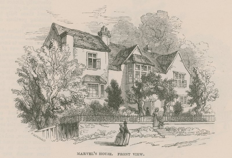 Andrew Marvelin talo, Highgate, Lontoo tekijältä Frederick William Fairholt
