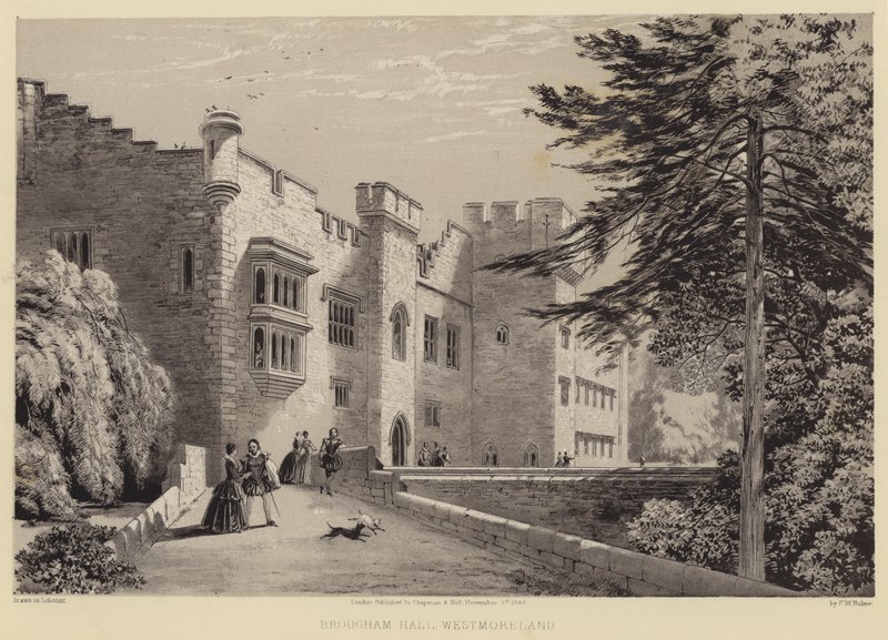 Brougham Hall, Westmoreland (kaiverrus) tekijältä Frederick William Hulme