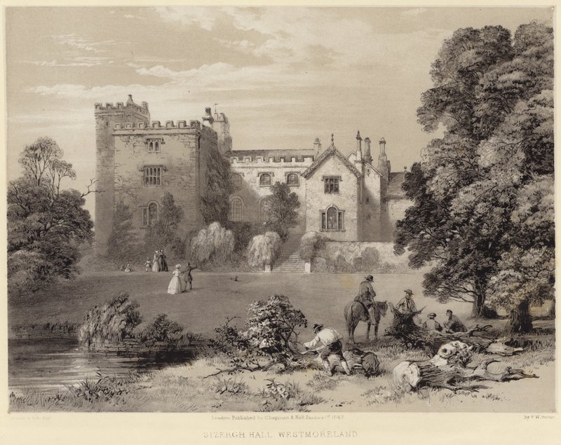 Sizergh Hall Westmorelandissa tekijältä Frederick William Hulme