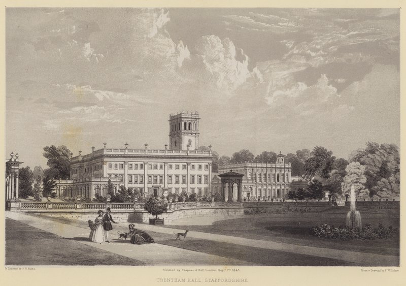 Trentham Hall, Staffordshire tekijältä Frederick William Hulme