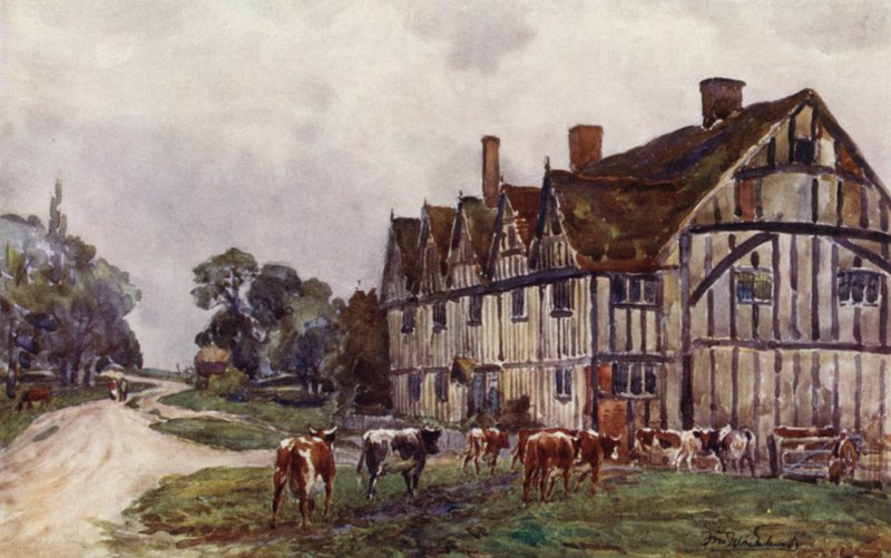 Viisiharjainen talo, Long Itchington tekijältä Frederick William Newton Whitehead
