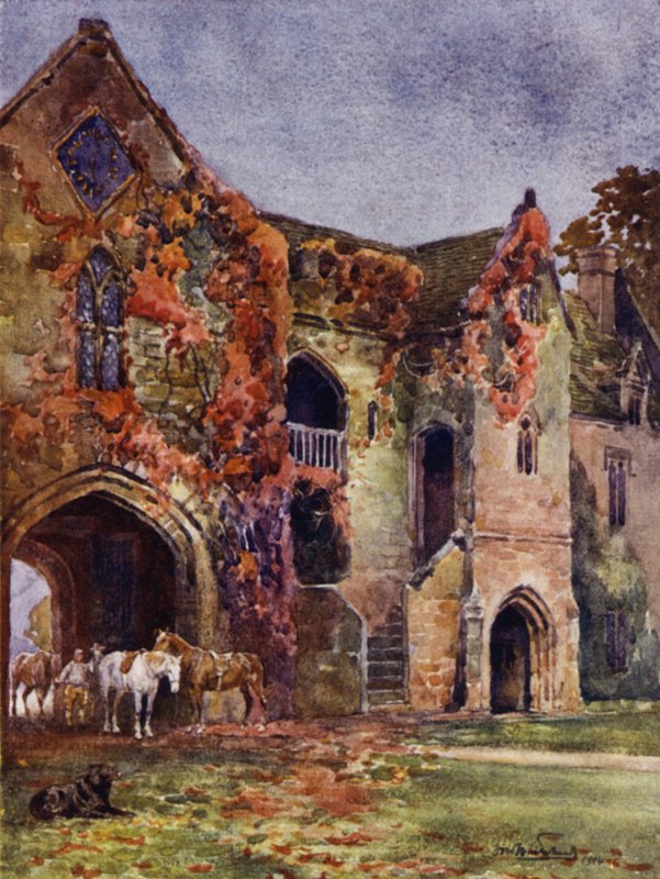 Old Gateway, Stoneleigh Abbey tekijältä Frederick William Newton Whitehead