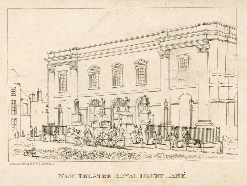 New Theatre Royal, Drury Lane, Lontoo tekijältä Frederick Wilton Litchfield Stockdale