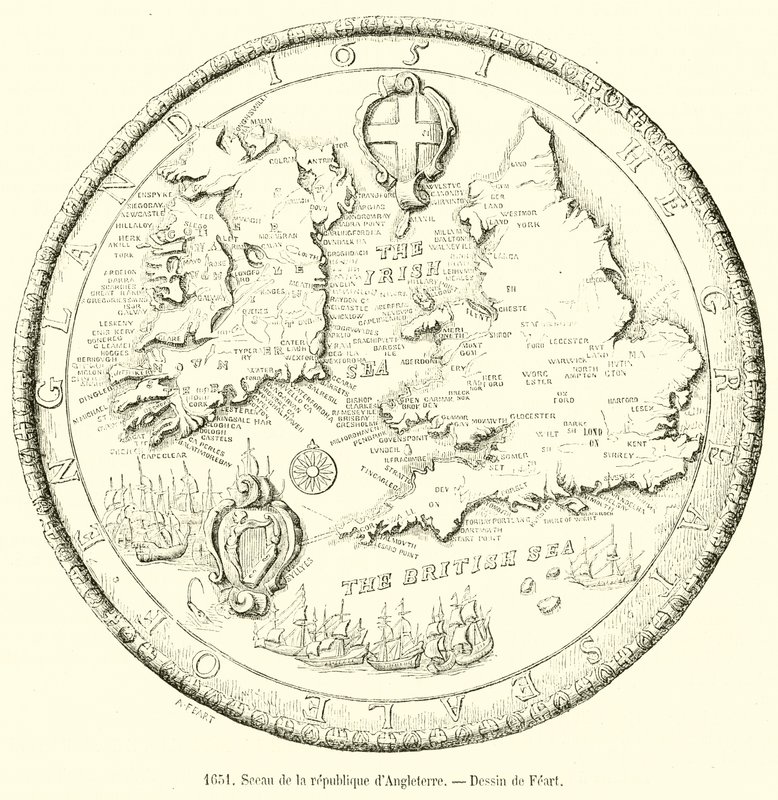 1651, Englannin tasavallan sinetti tekijältä French School