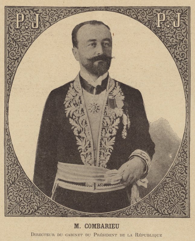Abel Combarieu, Ranskan presidentin kabinetin johtaja tekijältä French School