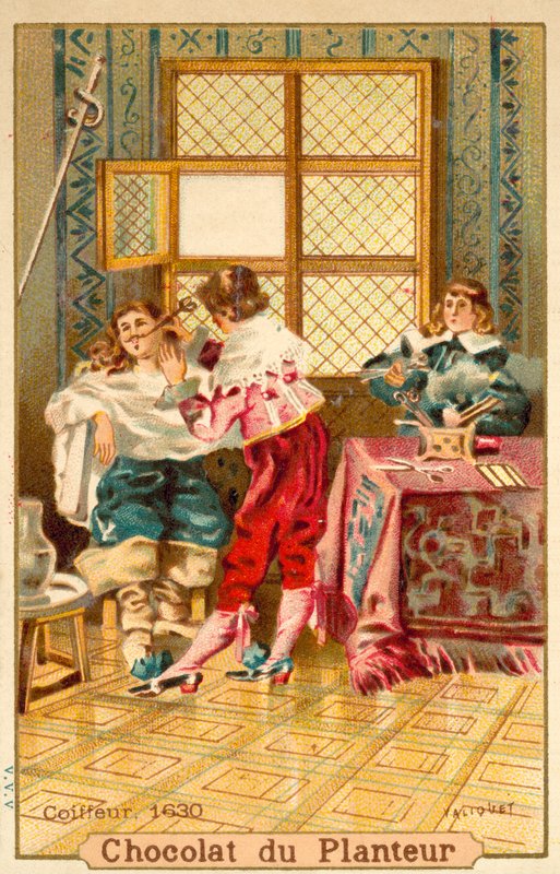 Parturi, 1630 tekijältä French School