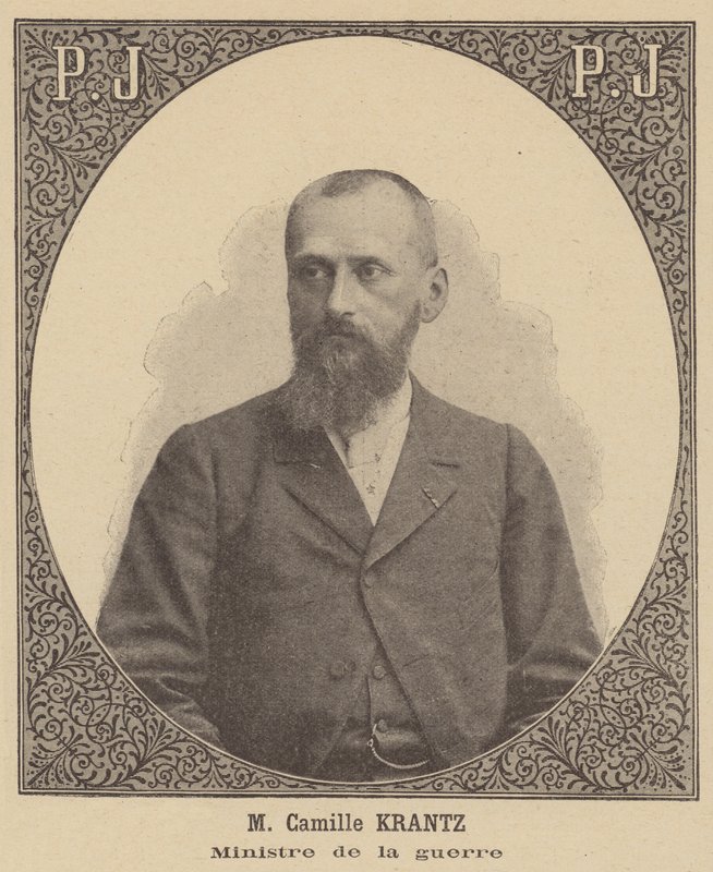 Camille Krantz, Ranskan sotaministeri tekijältä French School