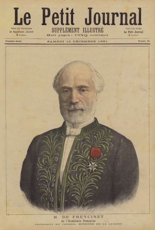 Charles de Freycinet Academie Francaisesta tekijältä French School