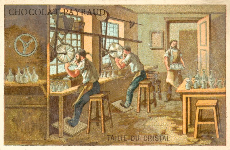 Leikkaus kristalli tekijältä French School