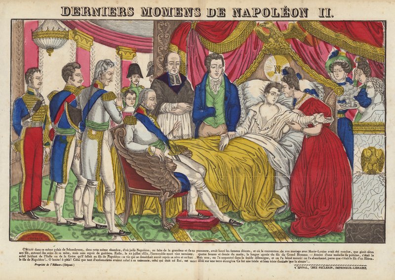 Napoleon II:n viimeiset hetket tekijältä French School