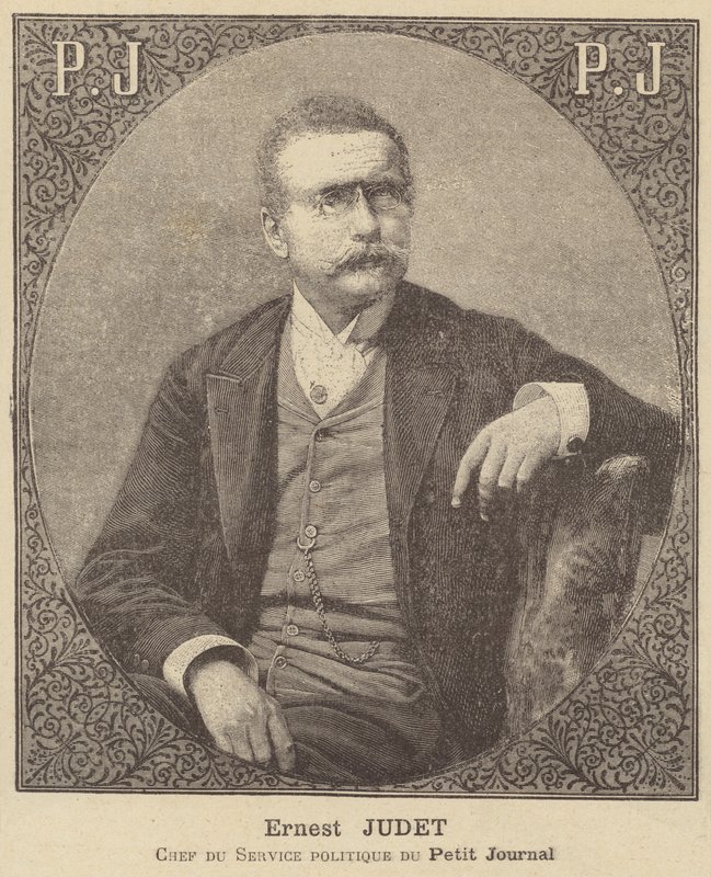 Ernest Judet, Petit Journalin politiikan osaston johtaja tekijältä French School