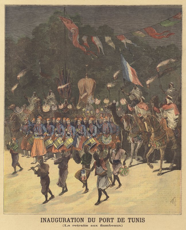 Tunisin sataman avajaiset tekijältä French School