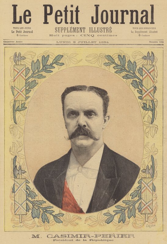 Jean Casimir-Perier, Ranskan tasavallan presidentti tekijältä French School
