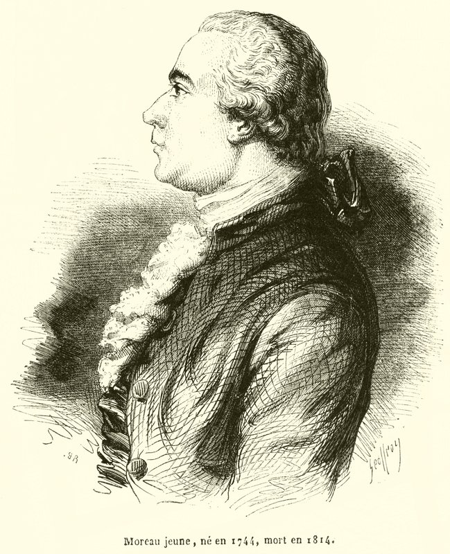 Nuori Moreau, syntynyt vuonna 1744, kuoli vuonna 1814 tekijältä French School
