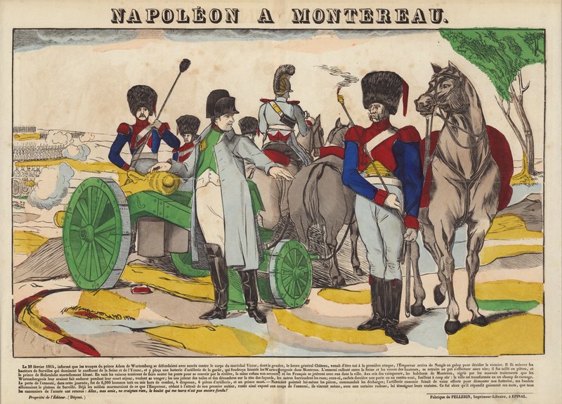 Napoleon A Montereau tekijältä French School