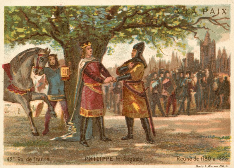Philip Augustus, Ranskan kuningas tekijältä French School