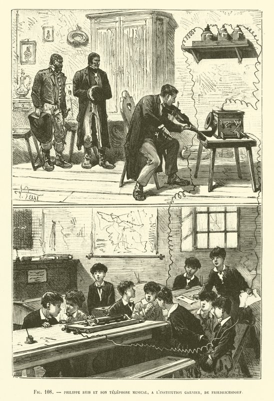 Philippe Reis Et Son Puhelinmusikaali, A LInstitution Garnier, De Friedrichsdorf tekijältä French School