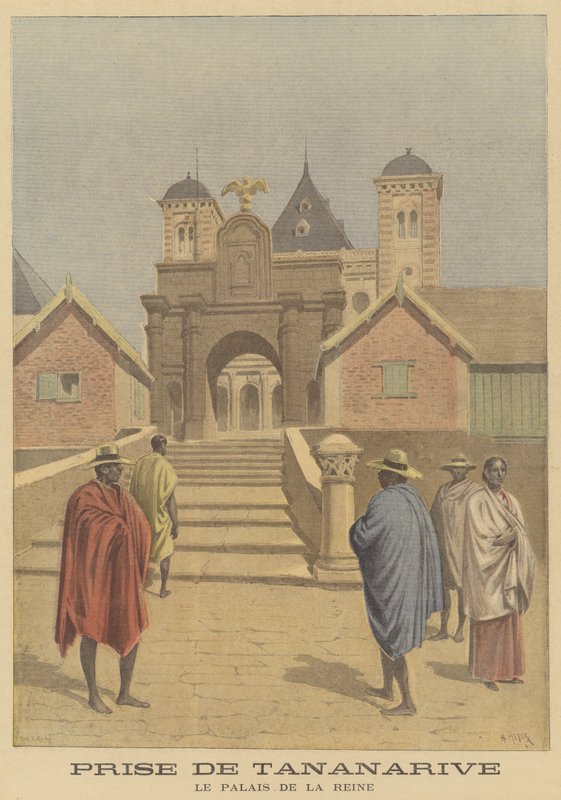 Antananarivon kuninkaallinen palatsi, Madagaskar tekijältä French School