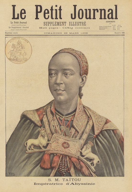 Taytou Betel, Etiopian Menelik II:n keisarinna puoliso tekijältä French School