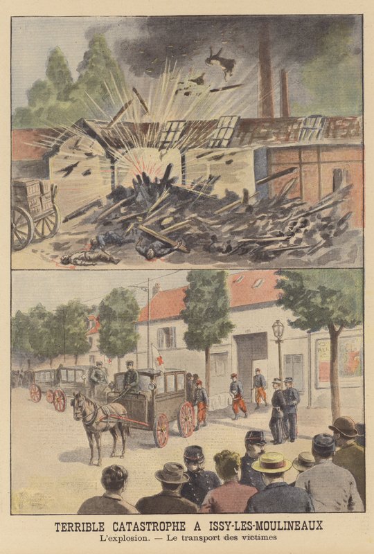 Kauhea katastrofi Issy-les-Moulineaux