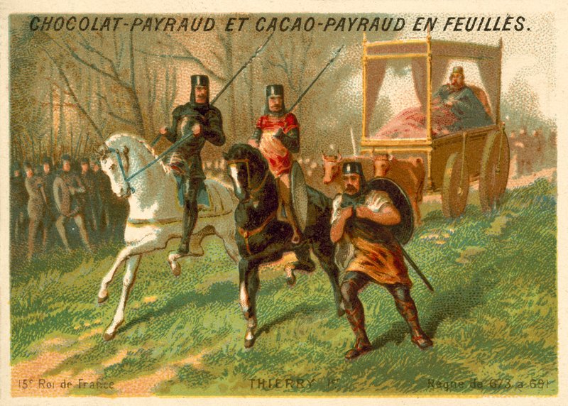 Theuderic III, frankkien kuningas tekijältä French School