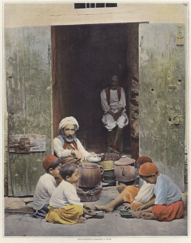 Alkuperäinen ravintoloitsija Tunisissa tekijältä French Photographer