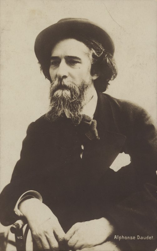 Alphonse Daudet (1840-1897), ranskalainen kirjailija tekijältä French Photographer