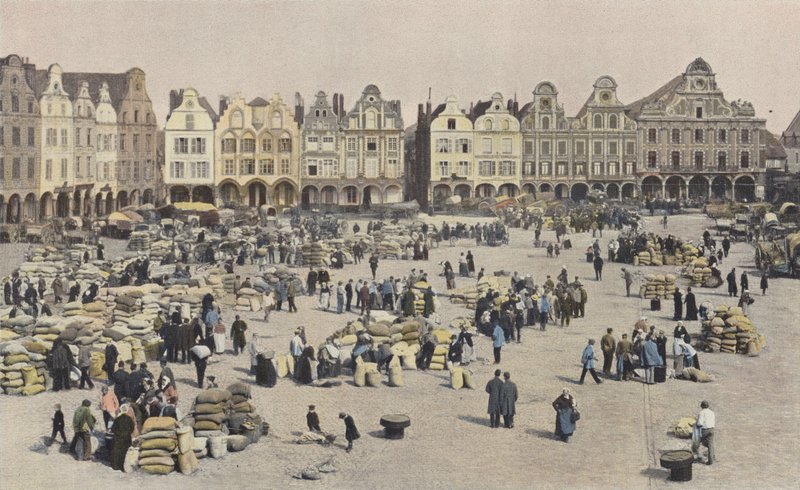 Arras, La Grande Place, viljakävelypäivä tekijältä French Photographer