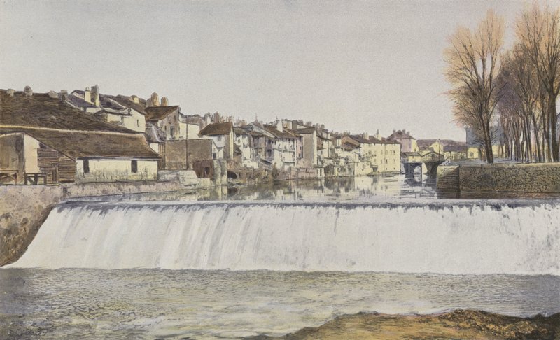 Aurillac, Vanhoja taloja Jordannen rannalla tekijältä French Photographer