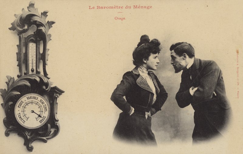 Parisuhteen barometri, myrsky tekijältä French Photographer