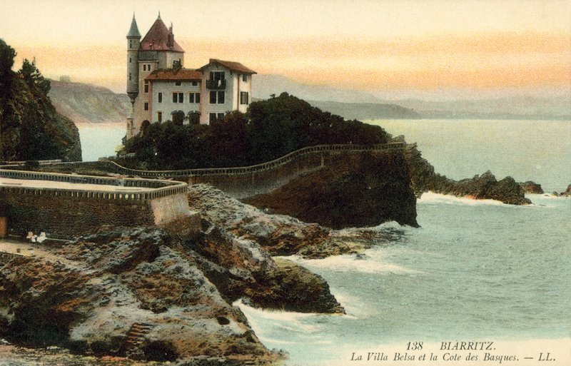 Biarritz, Villa Belsa, Cote Des Basques tekijältä French Photographer