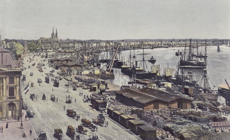 Bordeaux, Place Richelieu, Quays Louis XVIII, Chartrons ja Bacalan tekijältä French Photographer