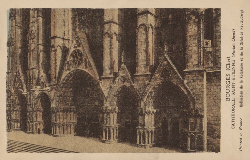 Bourges, Cher, Saint-Etiennen katedraali tekijältä French Photographer