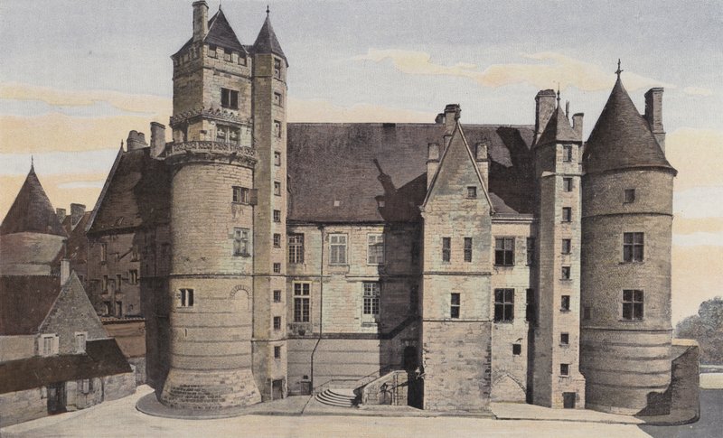 Bourges, Hotel Jacques Coeur, Facade S O tekijältä French Photographer