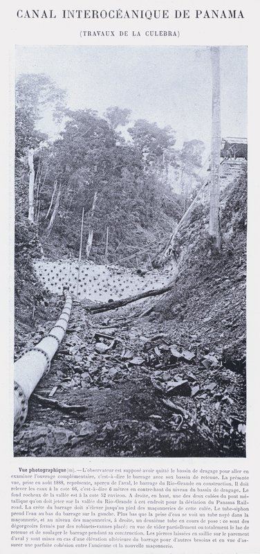 Panaman valtamertenvälinen kanava, Culebra Works (m/w kuva) tekijältä French Photographer