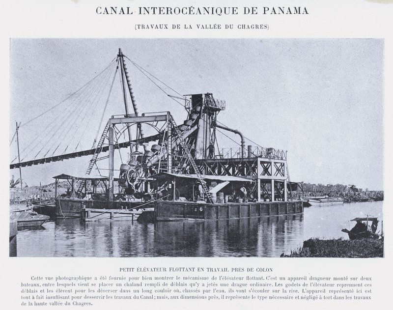 Panaman valtamertenvälinen kanava, Chagres Valley Works (m/w kuva) tekijältä French Photographer